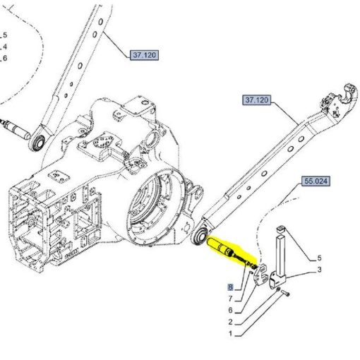 Perno 47800260 New Holland