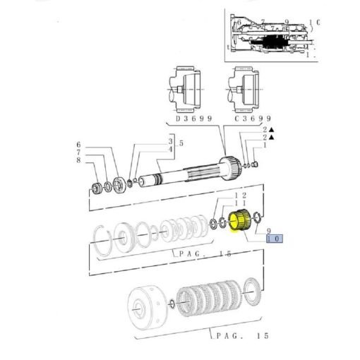 Ingranaggio Condotto 5167829