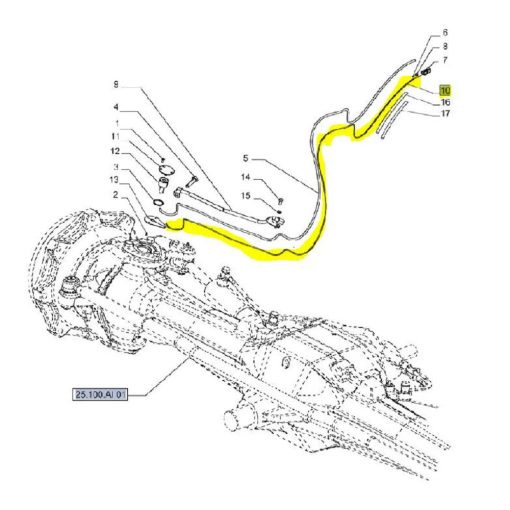Connettore elettrico New Holland 87303770