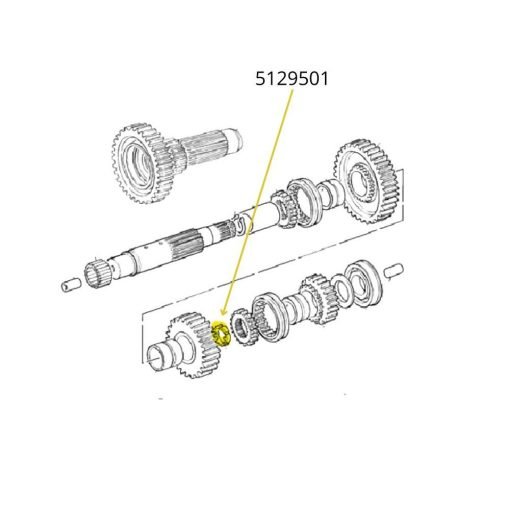 5129501 Dado 50x1,5
