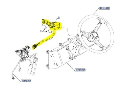 Leva 48111822 CNH