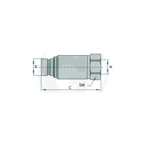 Innesto rapido Maschio Faster FFH06 Fil. 1/2" f