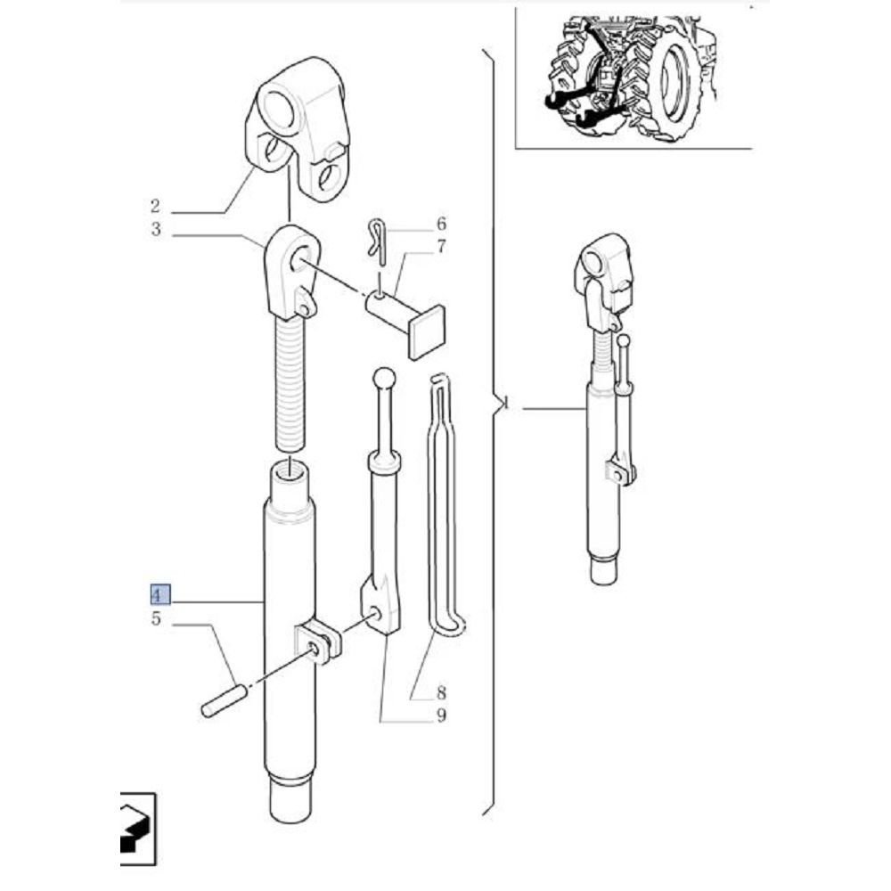 Manicotto puntone 5149361 GB