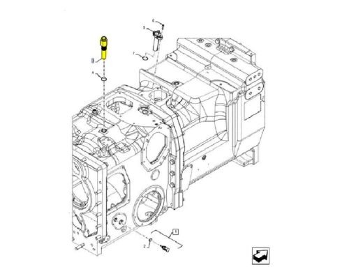 Sensore di velocità CNH 87548200