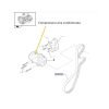 Compressore aria condizionata Sanden SDH7 6129