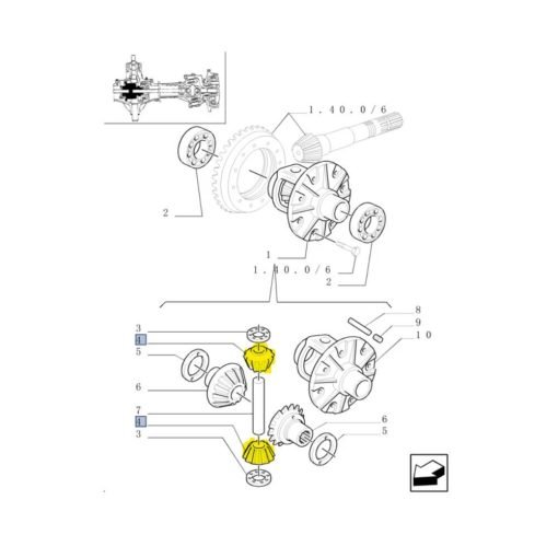 Satellite conico Z.13 5103870