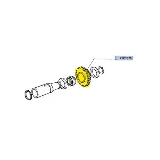 Ingranaggio a 27 denti per Trattore Fiat New Holland 5125575