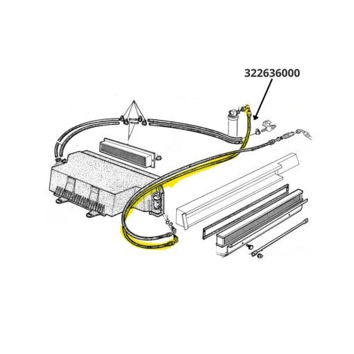 Tubo flessibile Laverda 3560al 1740al 322636000