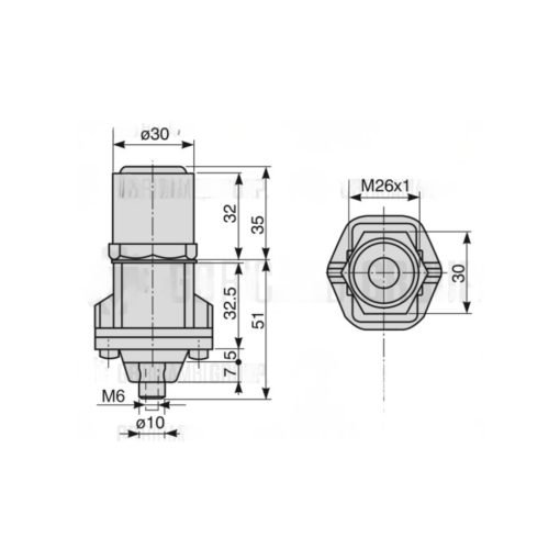 Interruttore avviamento Cobo adattabile Fiat 5106711