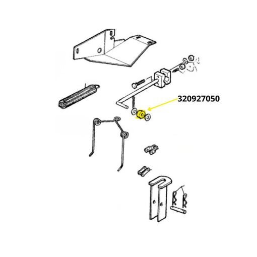 Rullo per testata grano Laverda Fendt Challenger 320927050