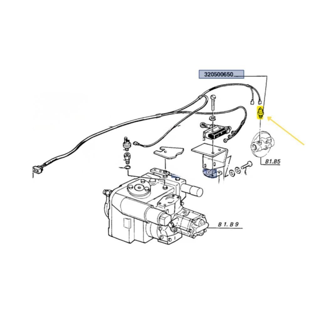 Strumento misuratore Laverda 320500650