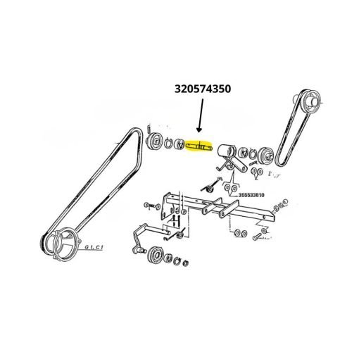 Albero di rinvio Laverda 320574350