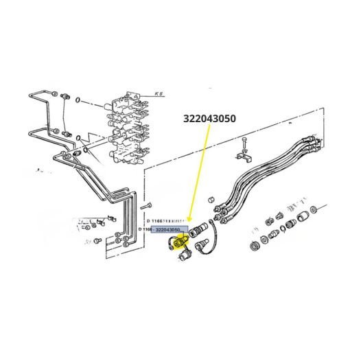 Attacco rapido Laverda 322043050