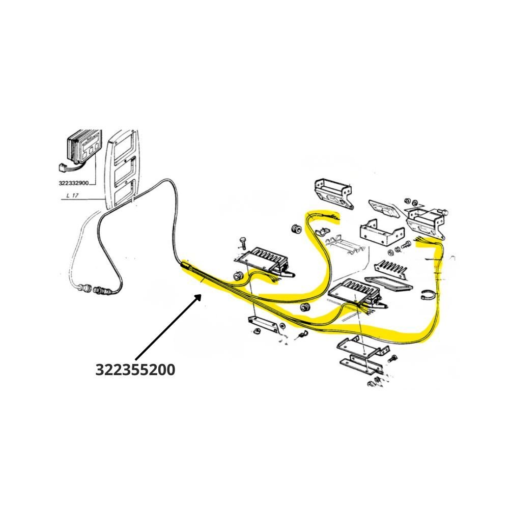 Cavo elettrico Laverda 322355200