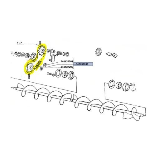 Catena ASA50 5/8" Laverda 340437248