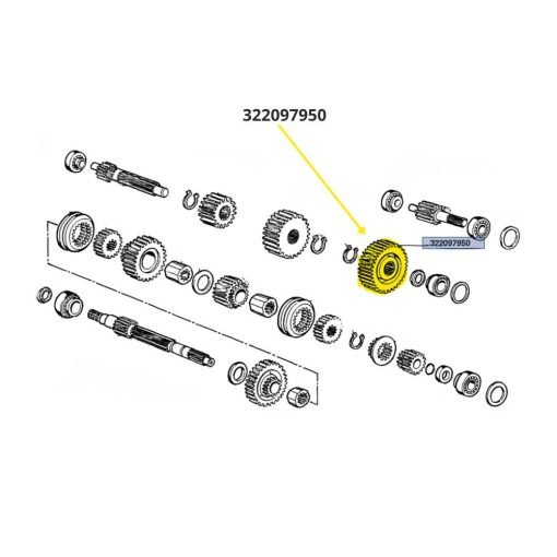 Ingranaggio Laverda 322097950