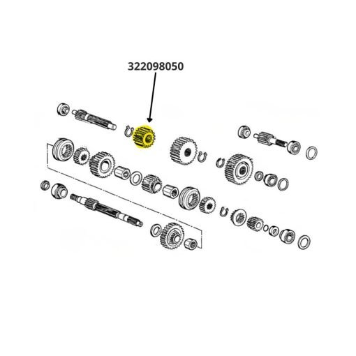 Ingranaggio Laverda 322098050