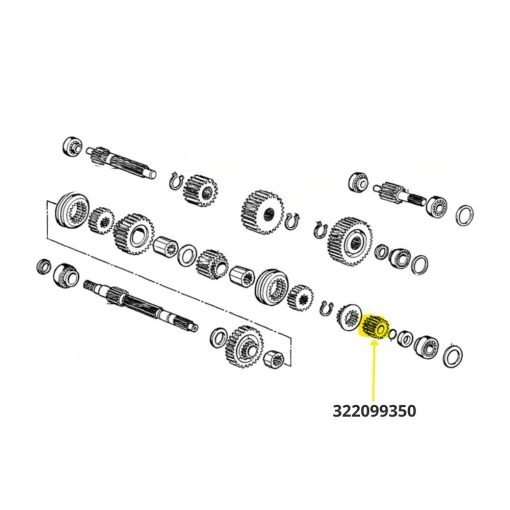 Ingranaggio Laverda 322099350