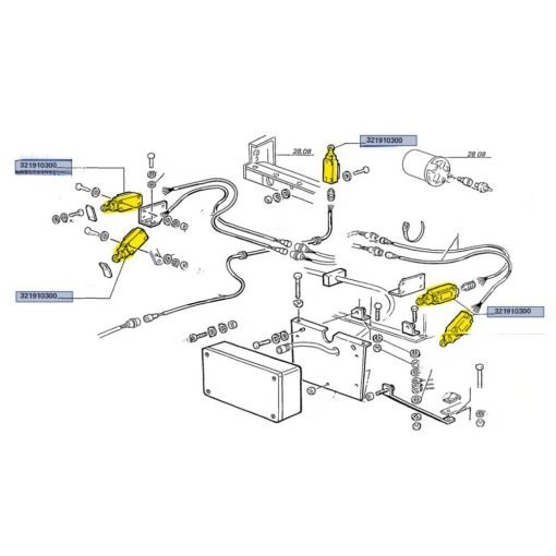 Interruttore Laverda 321910300