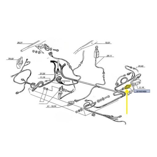 Interruttore Laverda 321931450