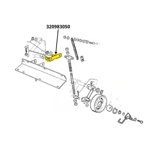 Leva di comando Laverda 320983050