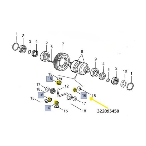 Satellite conico Laverda 322095450
