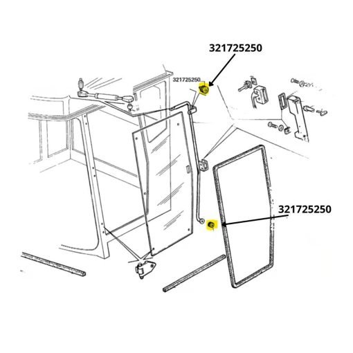Tassello originale Laverda 321725250