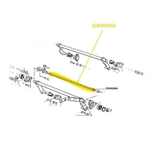 Tirante regolazione Laverda 320492950