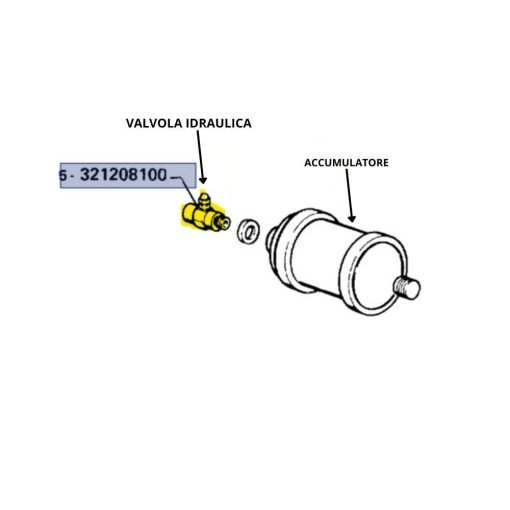Valvola idraulica Laverda 321208100