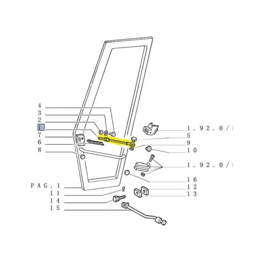 Cavo flessibile per portiera 5120144