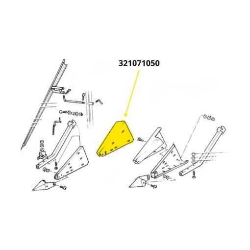 Divisore destro Laverda 321071050