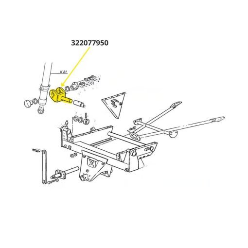 Forcella originale Laverda 322077950