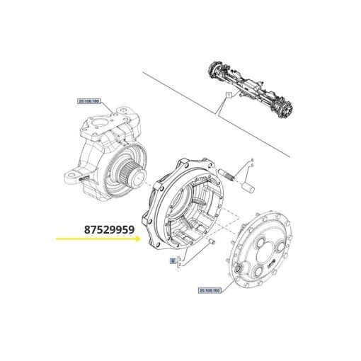 Mozzo anteriore nudo T6-T7-Ts6-T6000 87529959