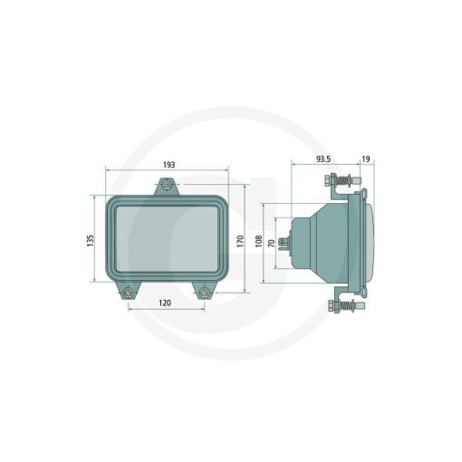 Fanale anteriore DX-SX COBO 5154453