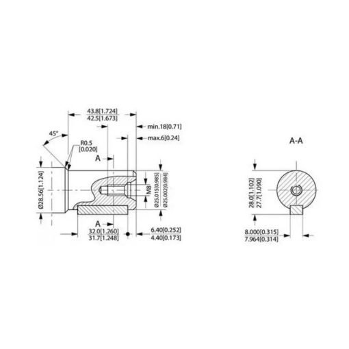 Motore orbitale DANFOSS OMR 100 Albero 25mm 151-0259 Sauer F. 1/2