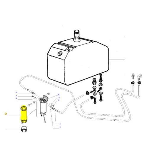 FILTRO CARBURANTE 323180750 LAV