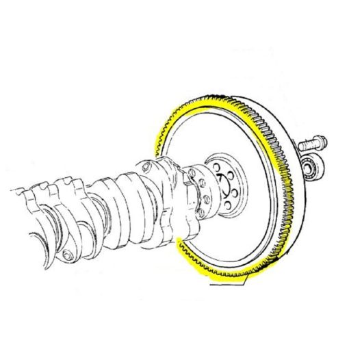 Corona Dentata di avviamento 4602203