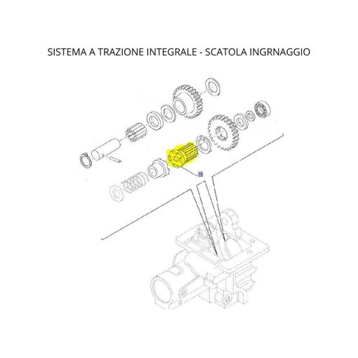 47130409 Attacco scanalato New Holland