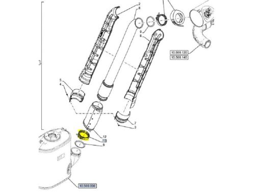 Morsetto 47390967 CNH