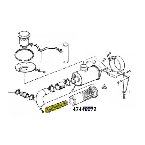 Filtro aria New Holland 47446072