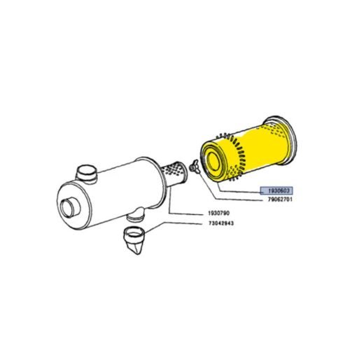 Filtro aria motore esterno New Holland 47564794