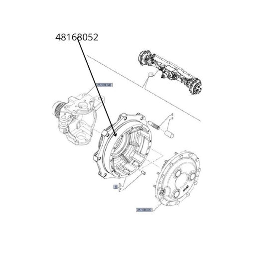 Mozzo 48168052 CNH