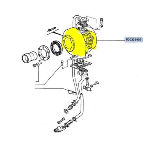 Turbocompressore originale 500326409
