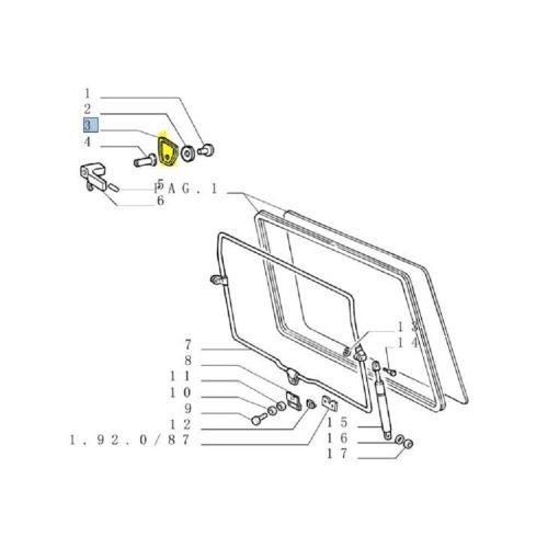Guarnizione 5113654 New Holland