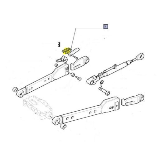 Molla originale New Holland 5132860