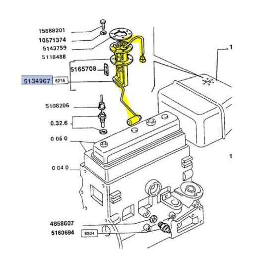 Indicatore livello Carburante 5134967