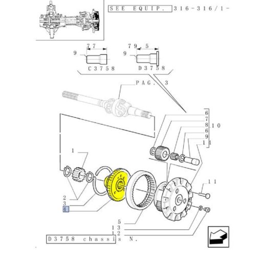 Disco dentato 5141691