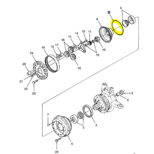 Anello di bloccaggio 5151438