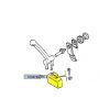 Piastra di chiusura lunotto New Holland 5154755