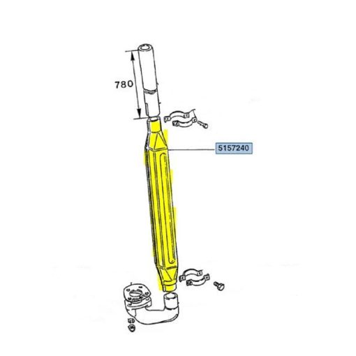 Silenziatore verticale 5157240